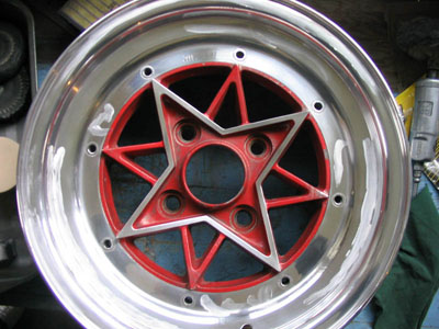 Example of amount of polish needed