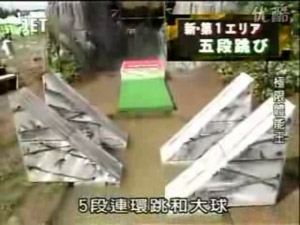 Godantobi (Quintuple Step) - 五段跳び